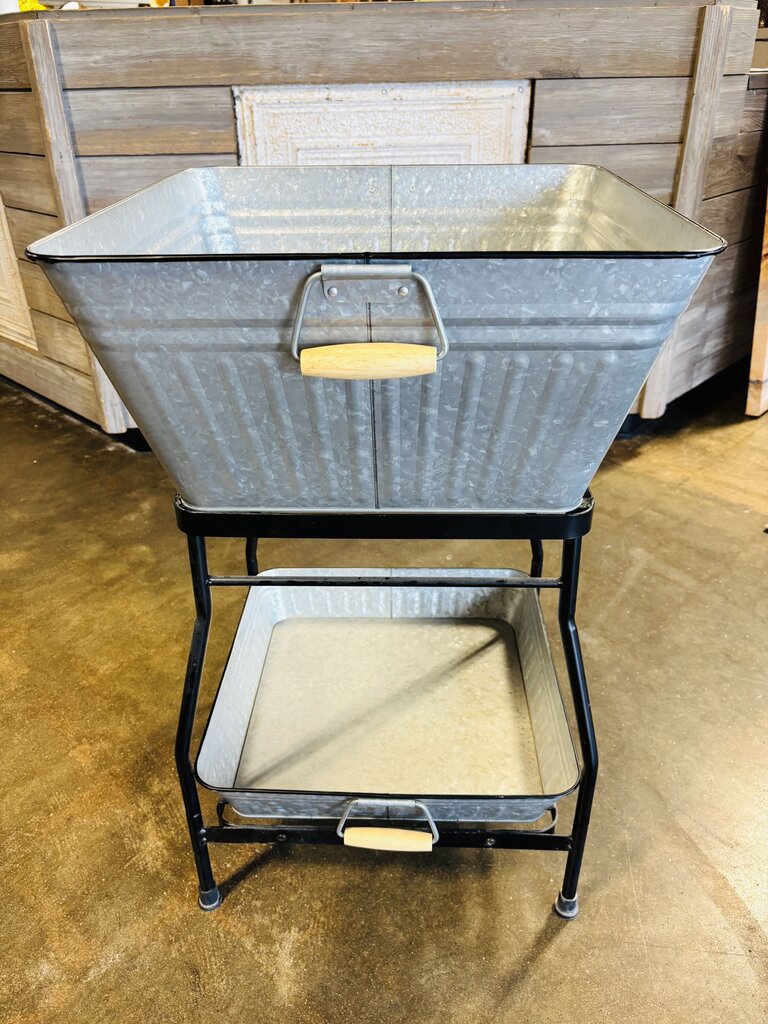 Beverage Tub and Tray Set