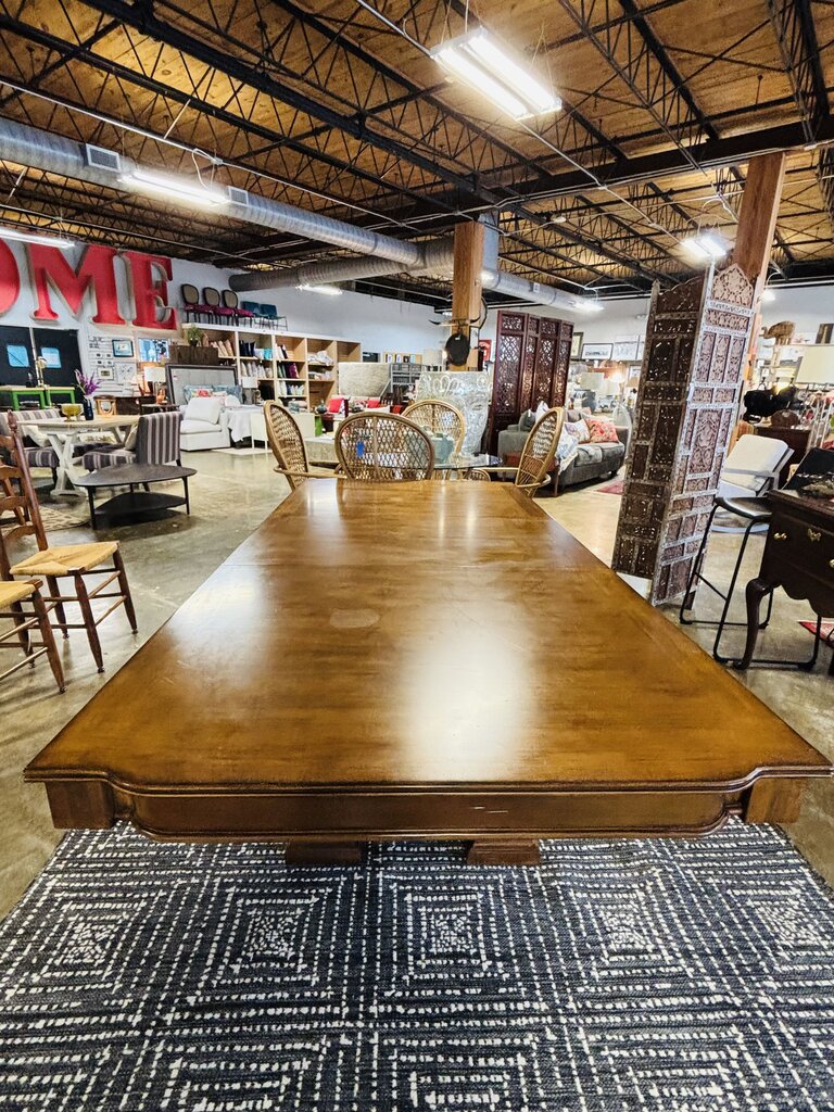 Wood Dining Room Table 72"L 44"W