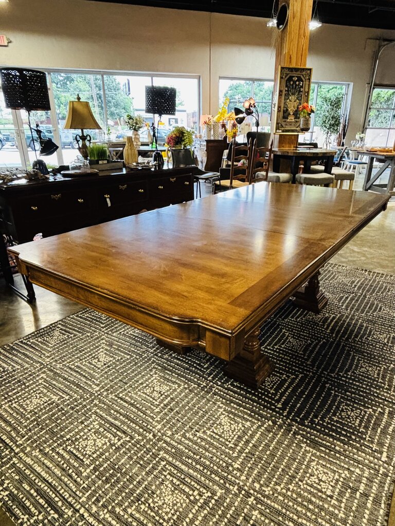 Wood Dining Room Table 72"L 44"W