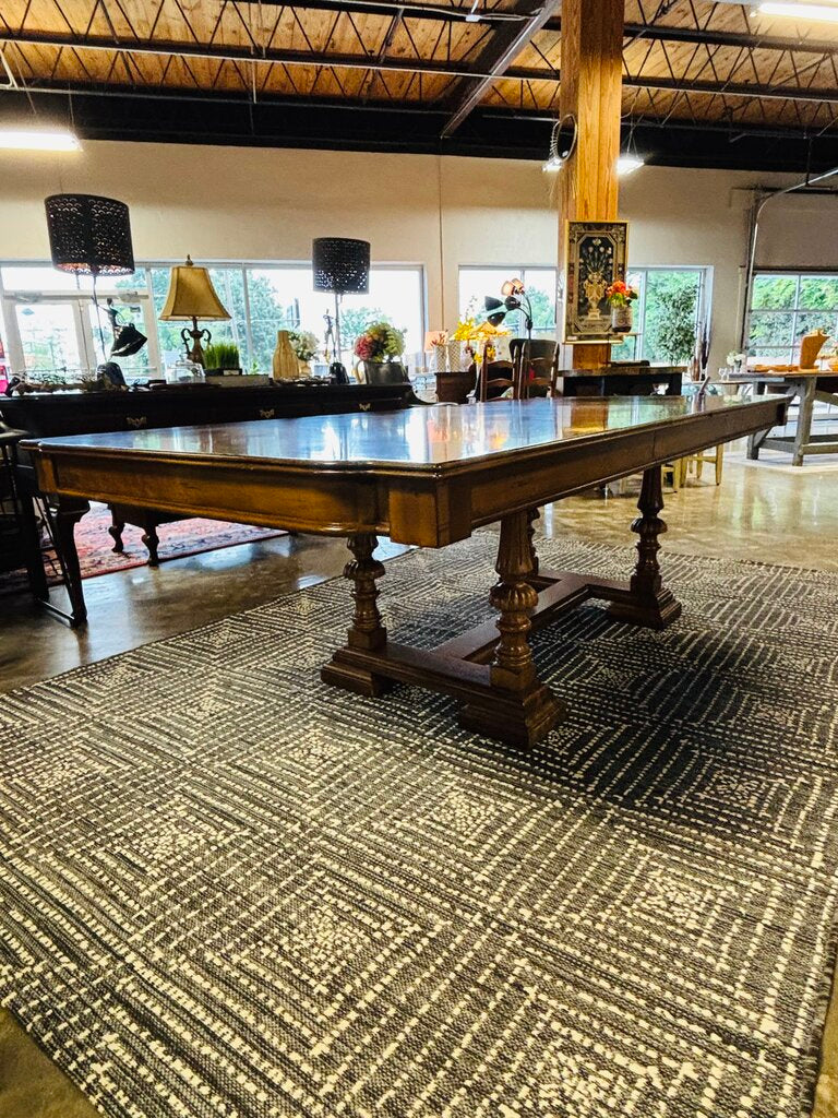 Wood Dining Room Table 72"L 44"W
