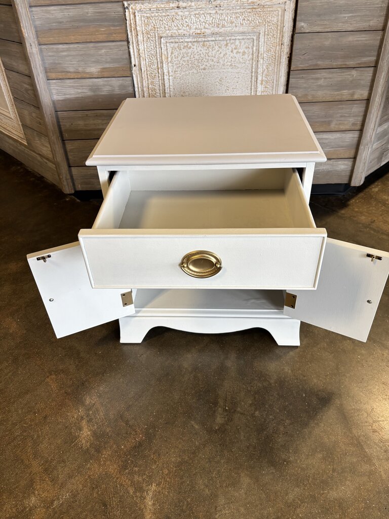 Painted Nightstand 21.5 X 17.5 X 24