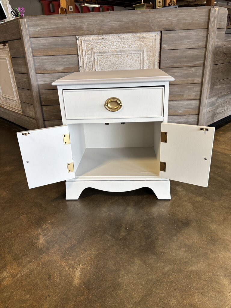 Painted Nightstand 21.5 X 17.5 X 24