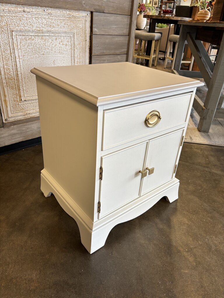 Painted Nightstand 21.5 X 17.5 X 24