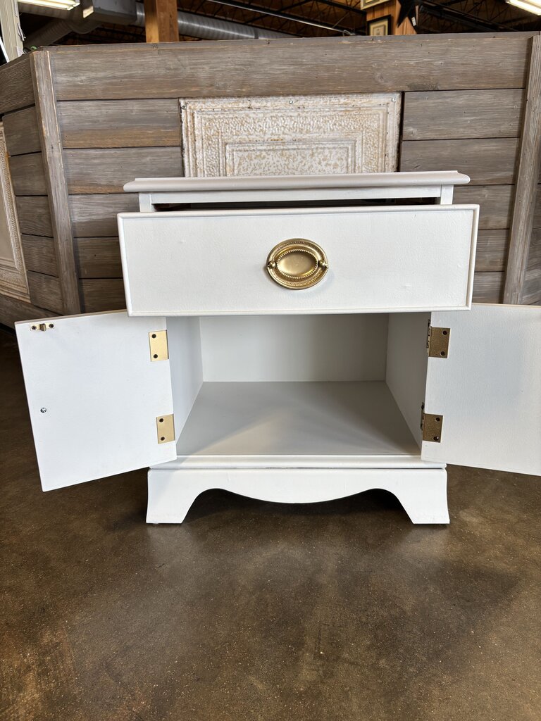 Painted Nightstand 21.5 X 17.5 X 24