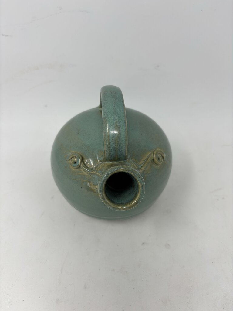 Pottery Signed Teapot