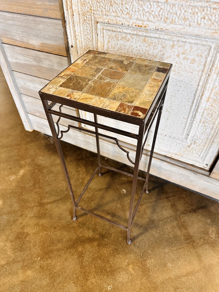 Tiled Stone Garden Table