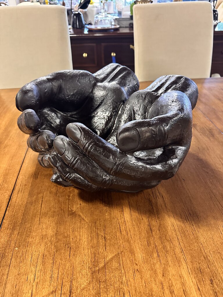 Large Cupped Hands Bowl