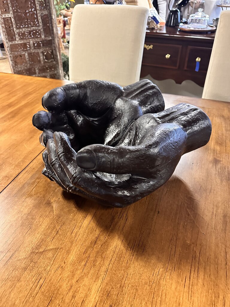 Large Cupped Hands Bowl