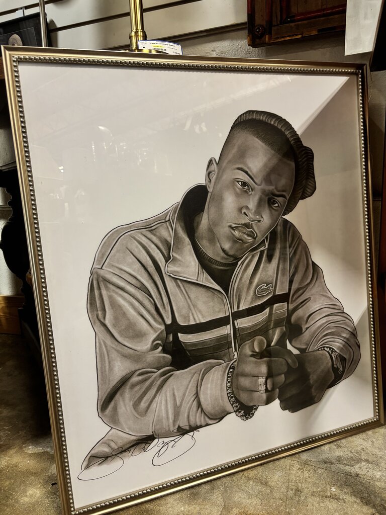 Framed T.I By Jerry LaVigne Jr.