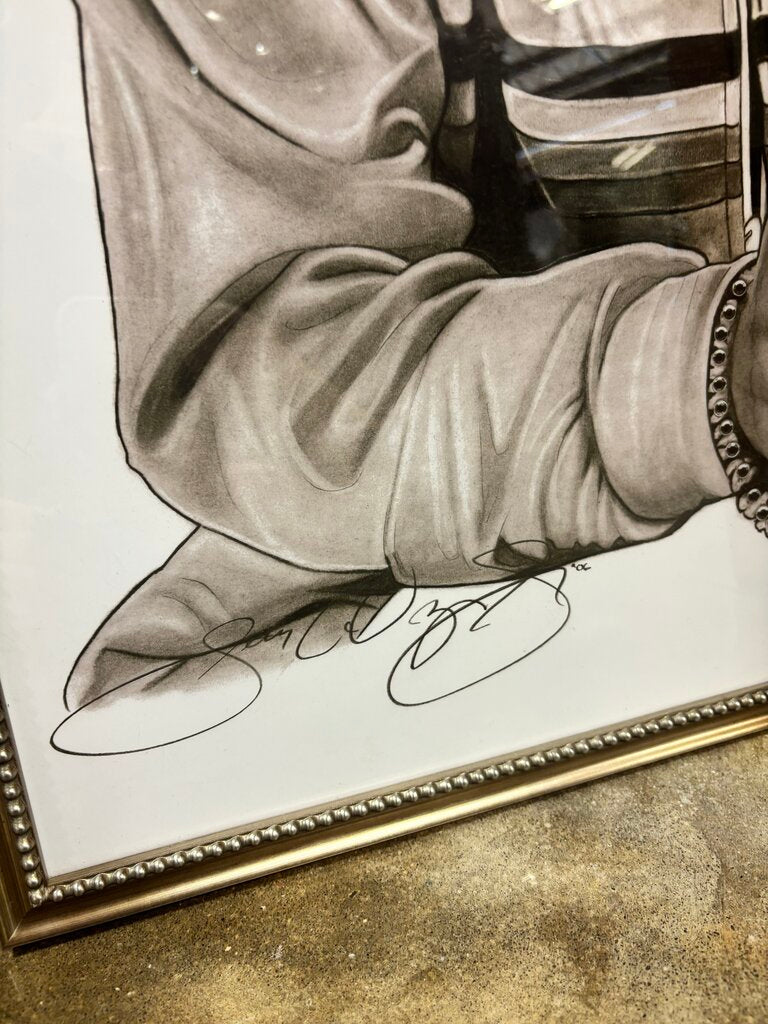 Framed T.I By Jerry LaVigne Jr.