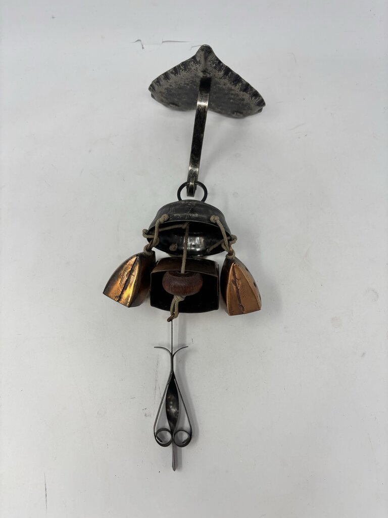 Vintage Cow Bell Wind Chime