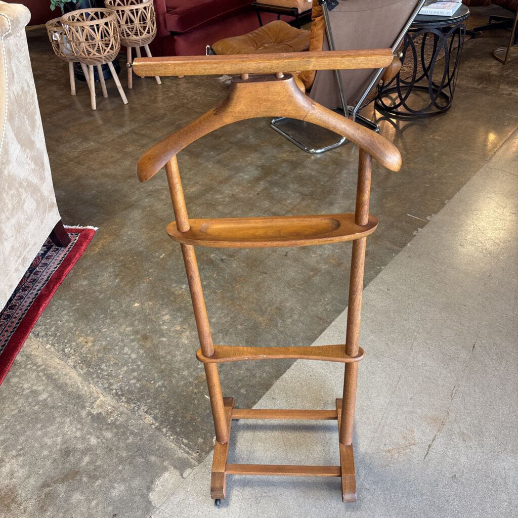 Vintage Wood Italian Valet