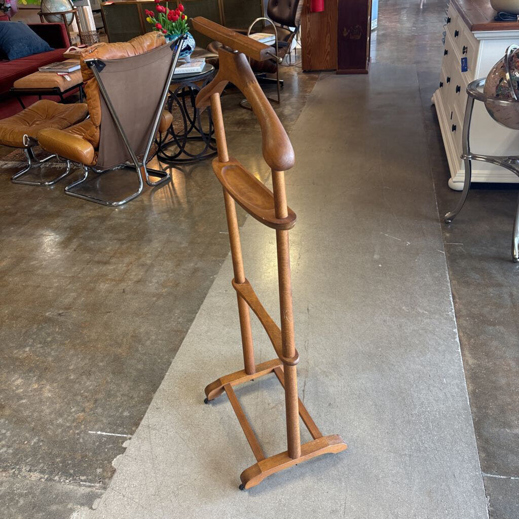 Vintage Wood Italian Valet