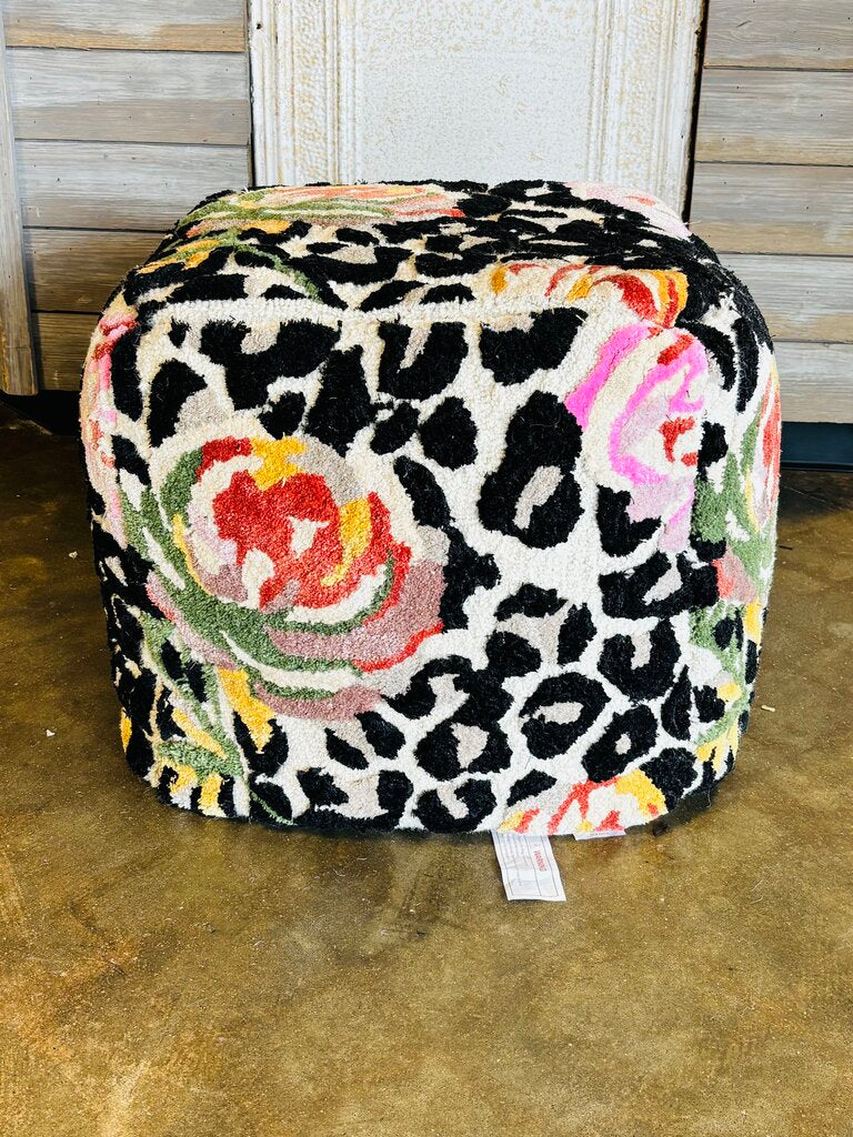 Jungle Bloom Pouf