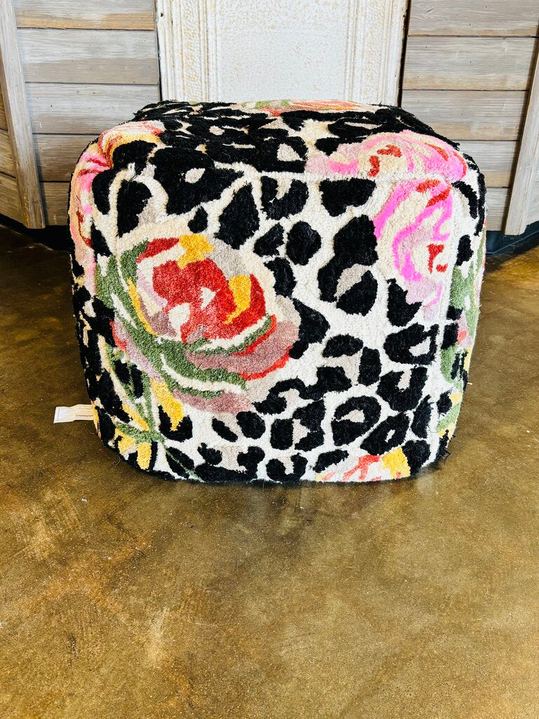 Jungle Bloom Pouf