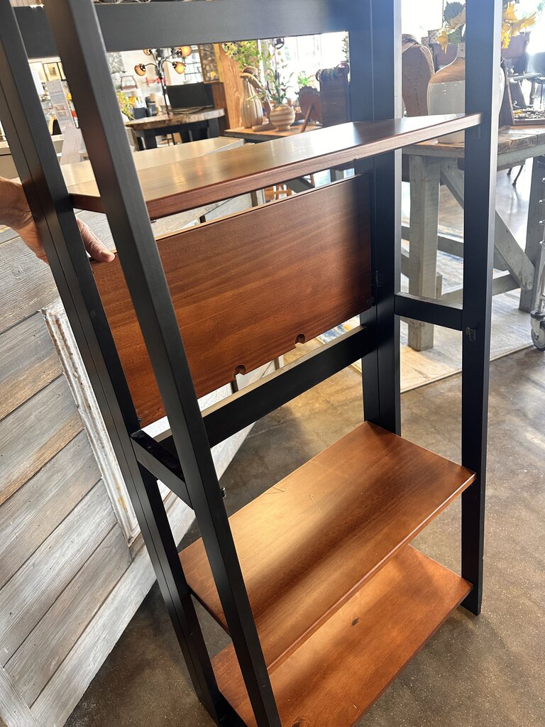 Wood Folding 5 Tier Shelf