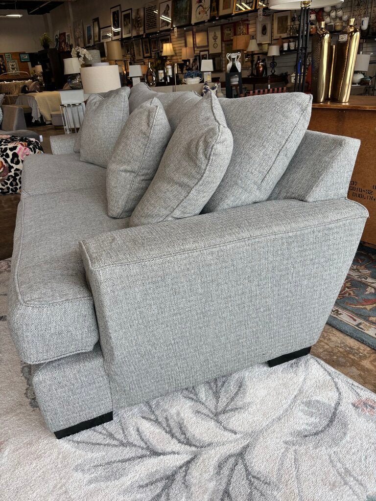 Down Filled Sofa with 4 Pillows