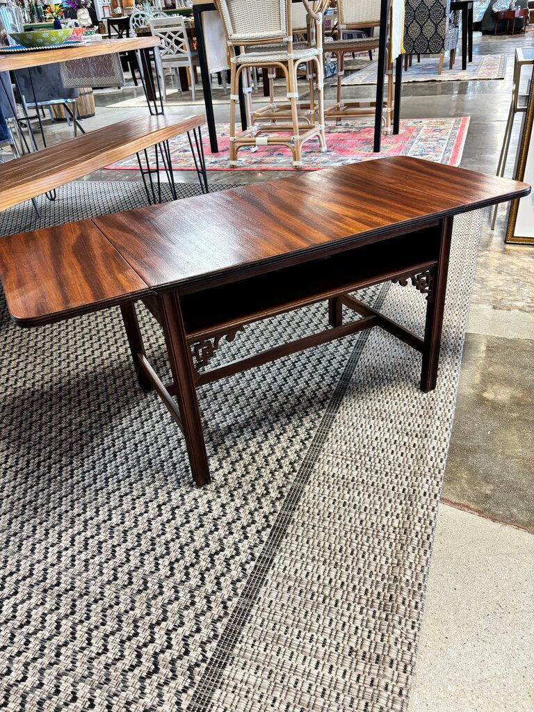 Drop Leaf Design Side Table 27.25 X 18 X 18