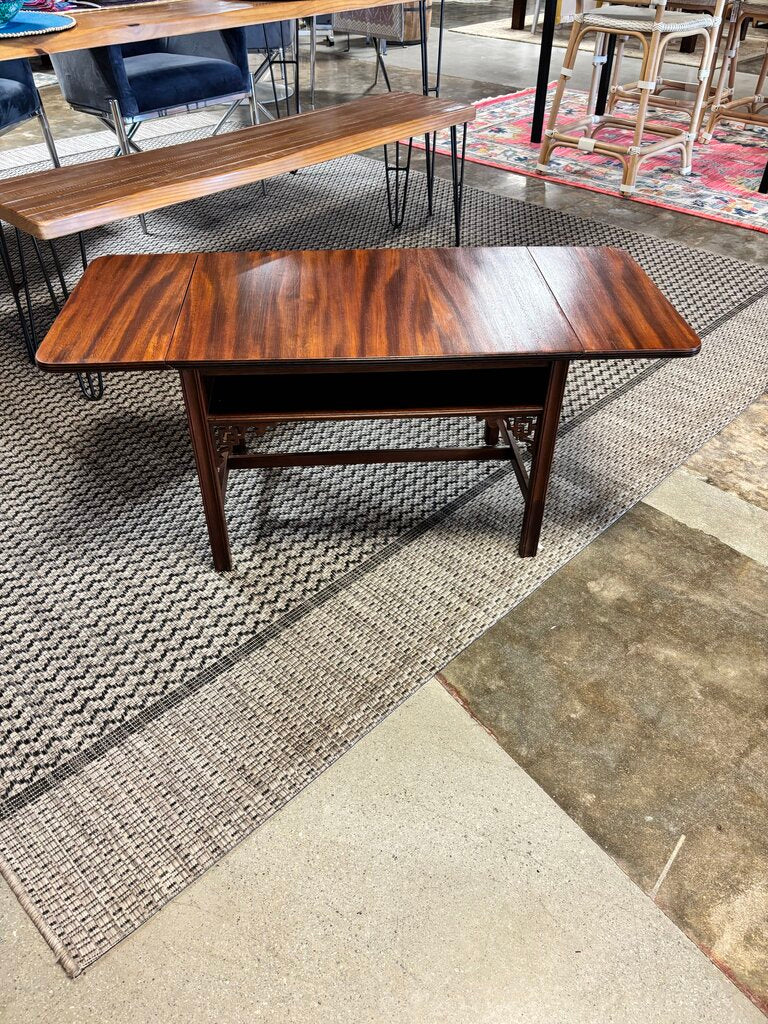 Drop Leaf Design Side Table 27.25 X 18 X 18