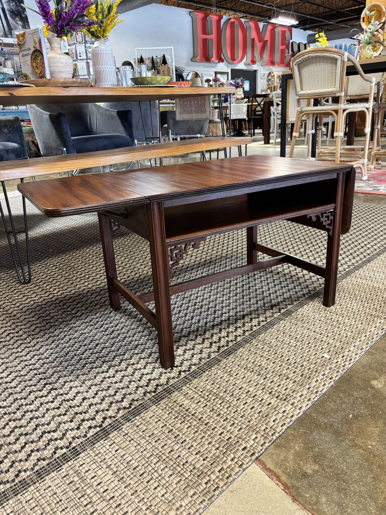 Drop Leaf Design Side Table 27.25 X 18 X 18