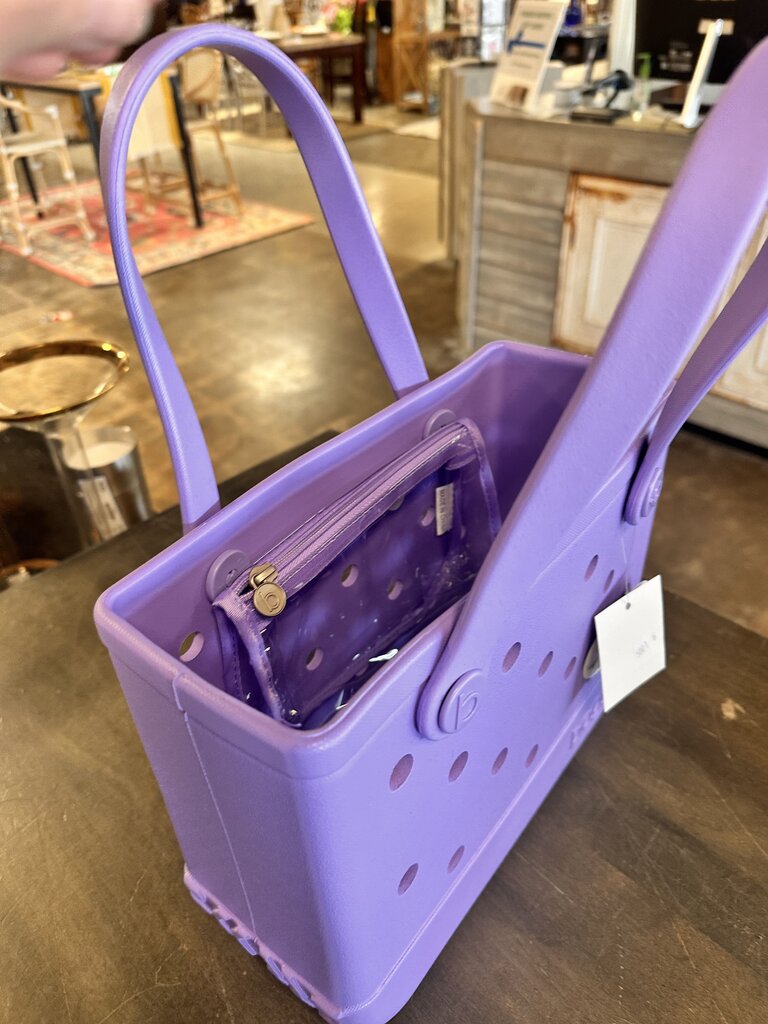 Purple Bitty Bogg Bag & Inside Pouch