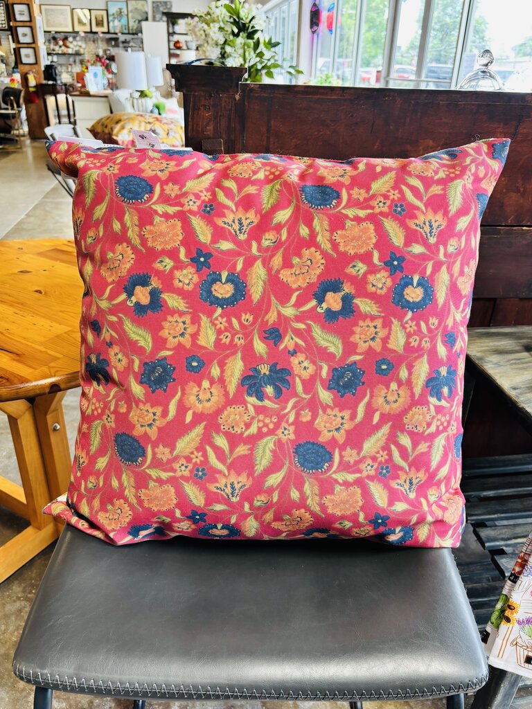 Floral 22 x 22 In & Outdoor Pillow