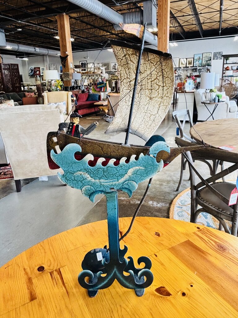 "Riding The Waves" Metal Balance Toy 2 PC