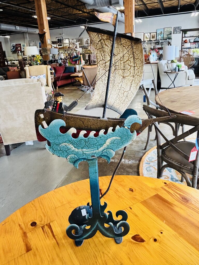 "Riding The Waves" Metal Balance Toy 2 PC