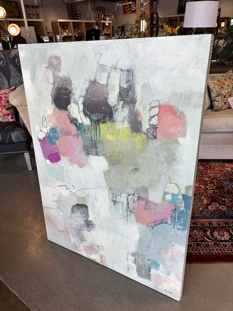 "Easter Hill" by Litvak on Wood 36 X 48