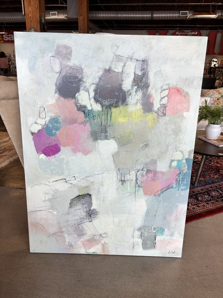"Easter Hill" by Litvak on Wood 36 X 48