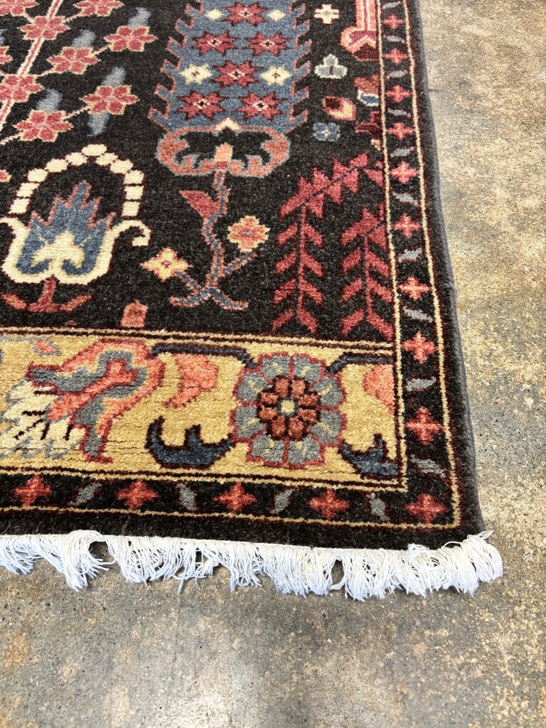 "Tree of Life" Motif Hand Knotted Rug 3 X 5