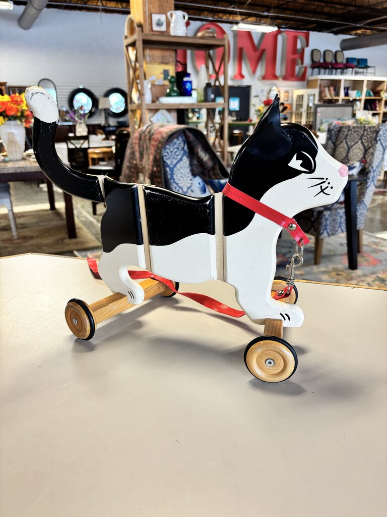 Vintage Tidlo Cat Pull Toy