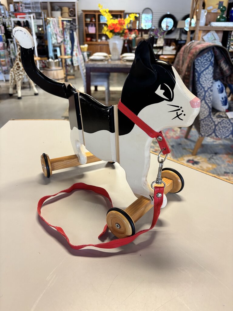 Vintage Tidlo Cat Pull Toy