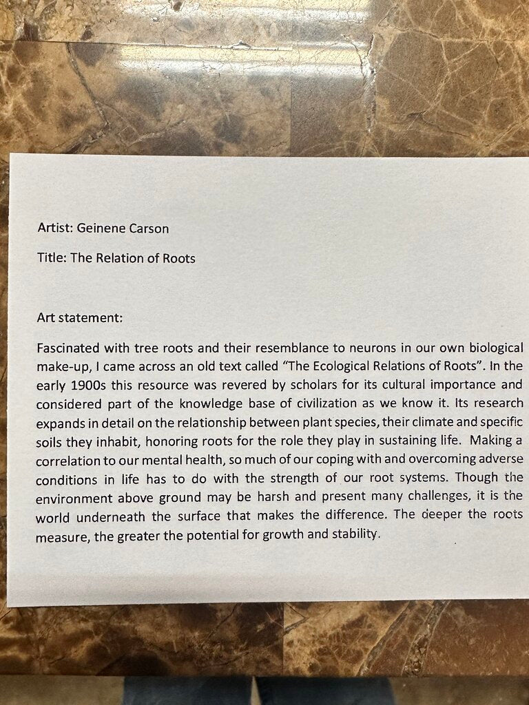 The Relation of Roots Giclee Signed/Numbered