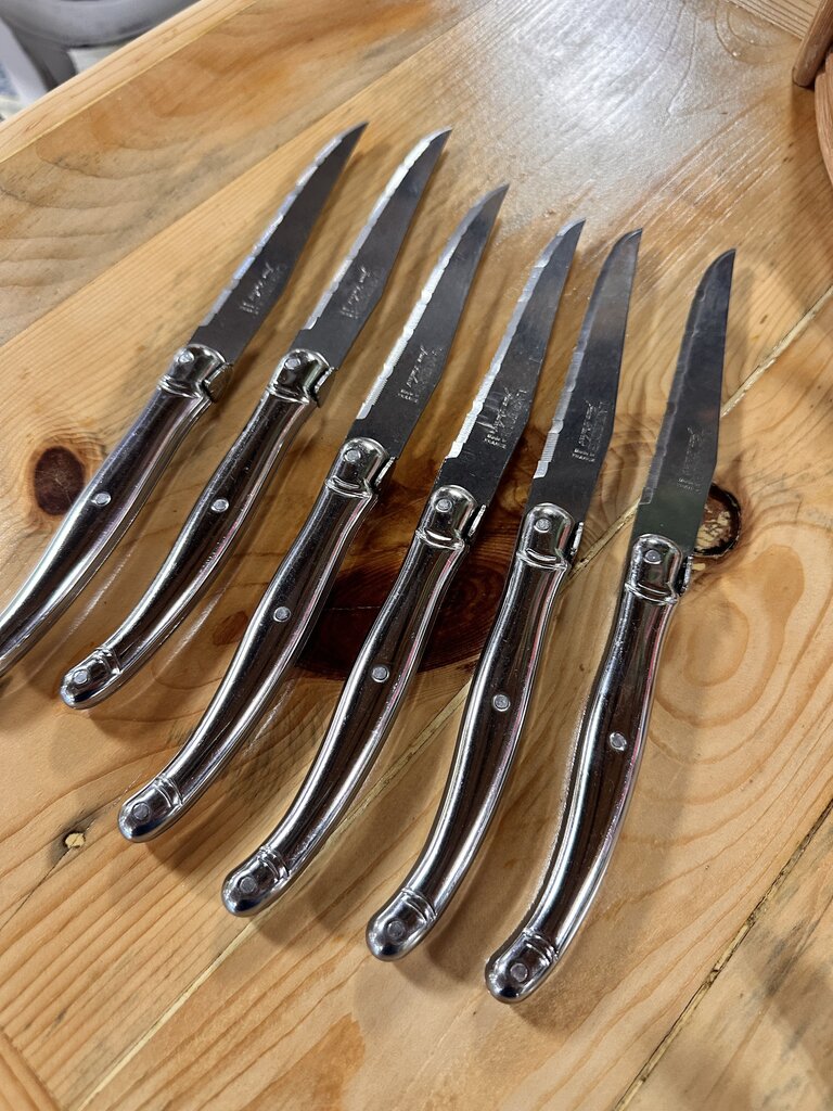 Set 6 Jean Dubost Laguiole Steak Knives