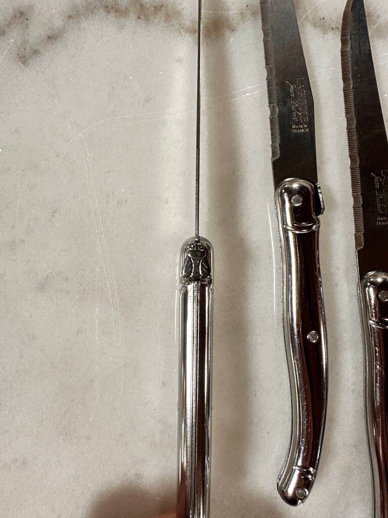 Set 6 Jean Dubost Laguiole Steak Knives