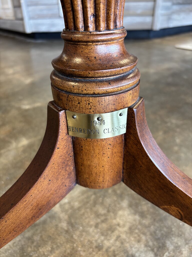 Vintage Octagonal Tripod Side Table