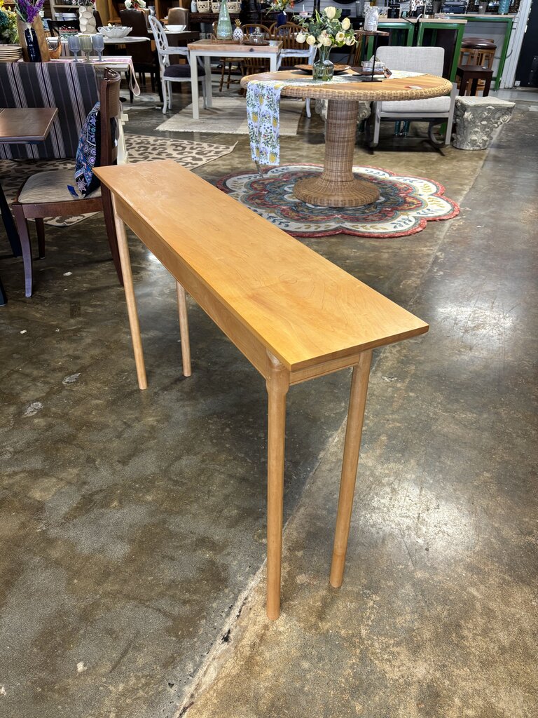 Vermont Made Wood Sofa Table 48 X 10 X 30