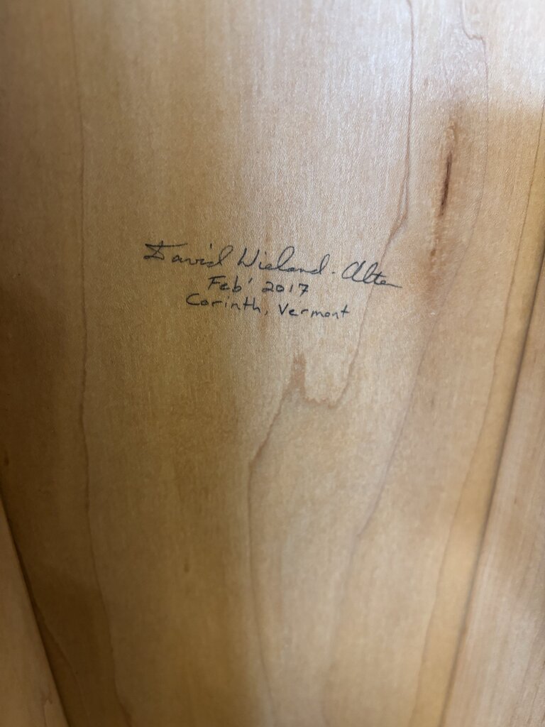 Vermont Made Wood Sofa Table 48 X 10 X 30