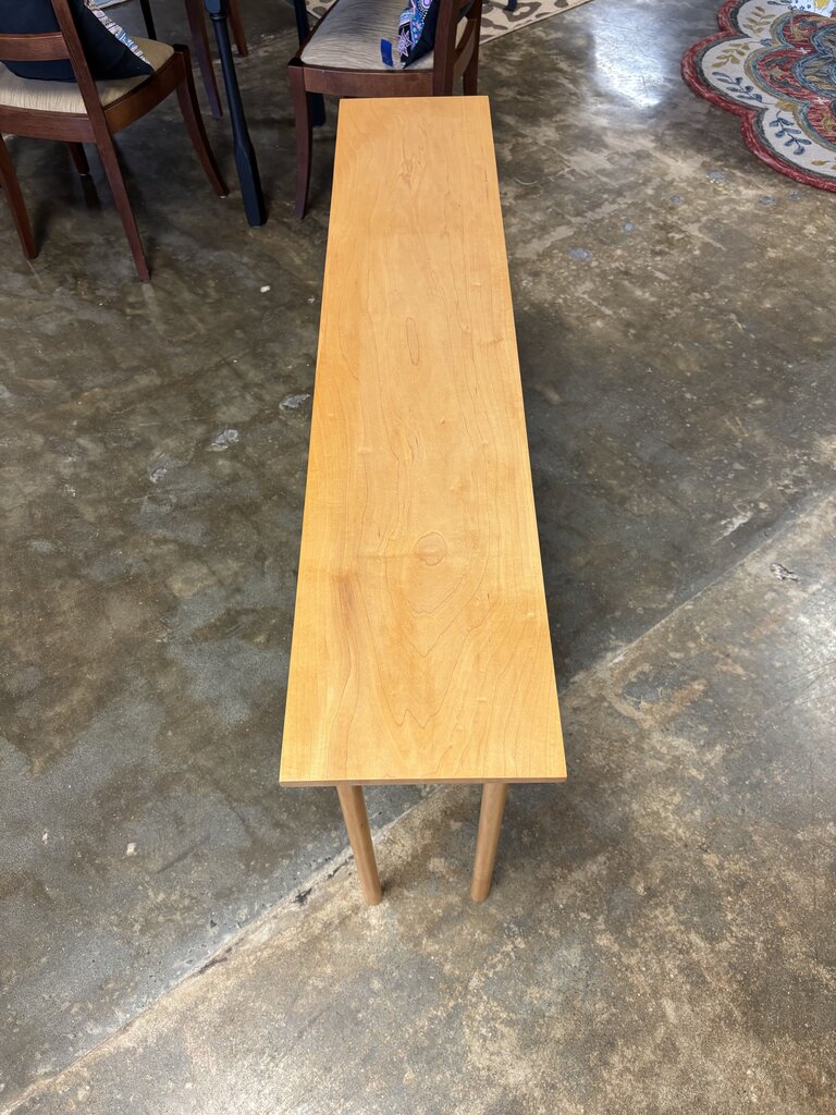 Vermont Made Wood Sofa Table 48 X 10 X 30