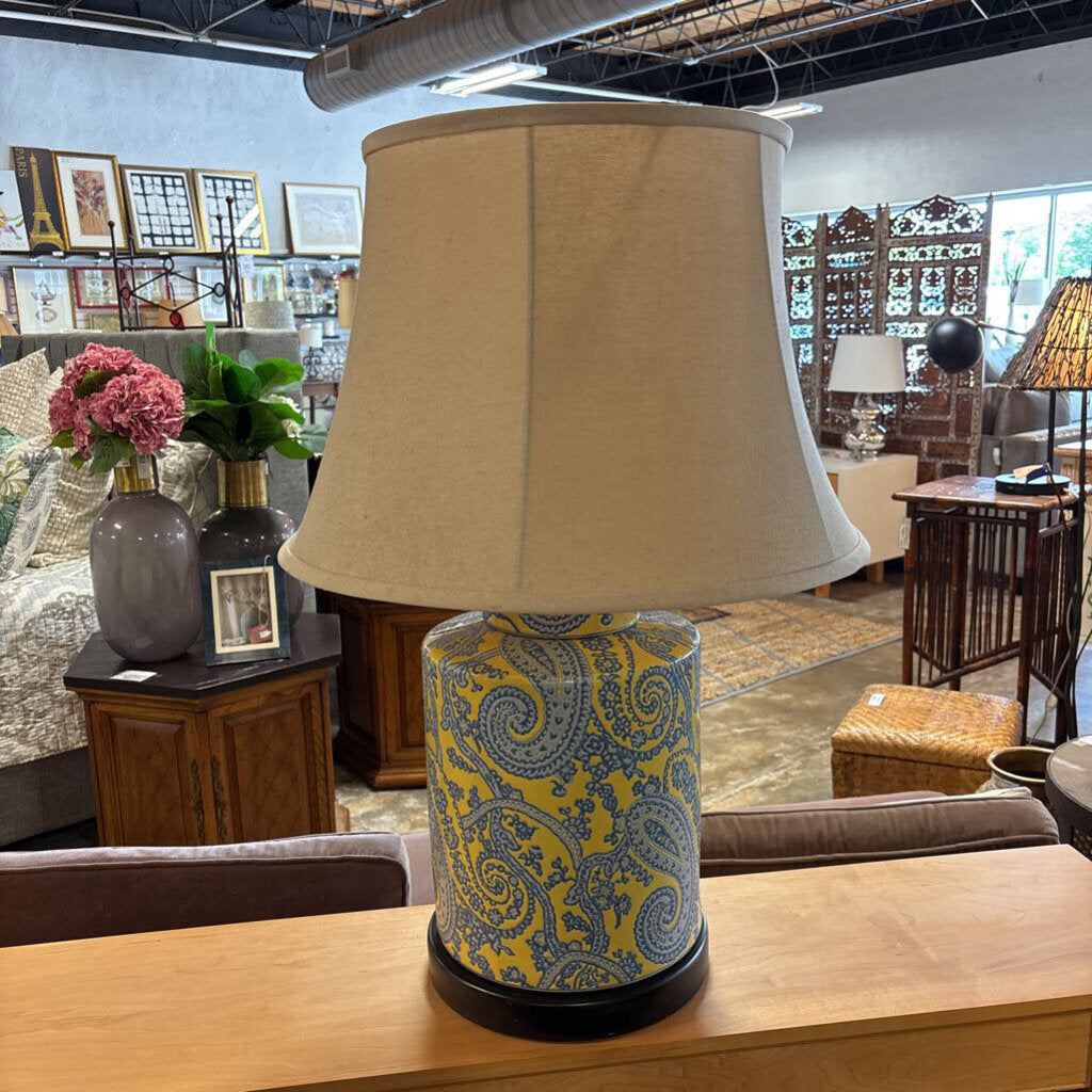Ceramic Ginger Jar Lamp