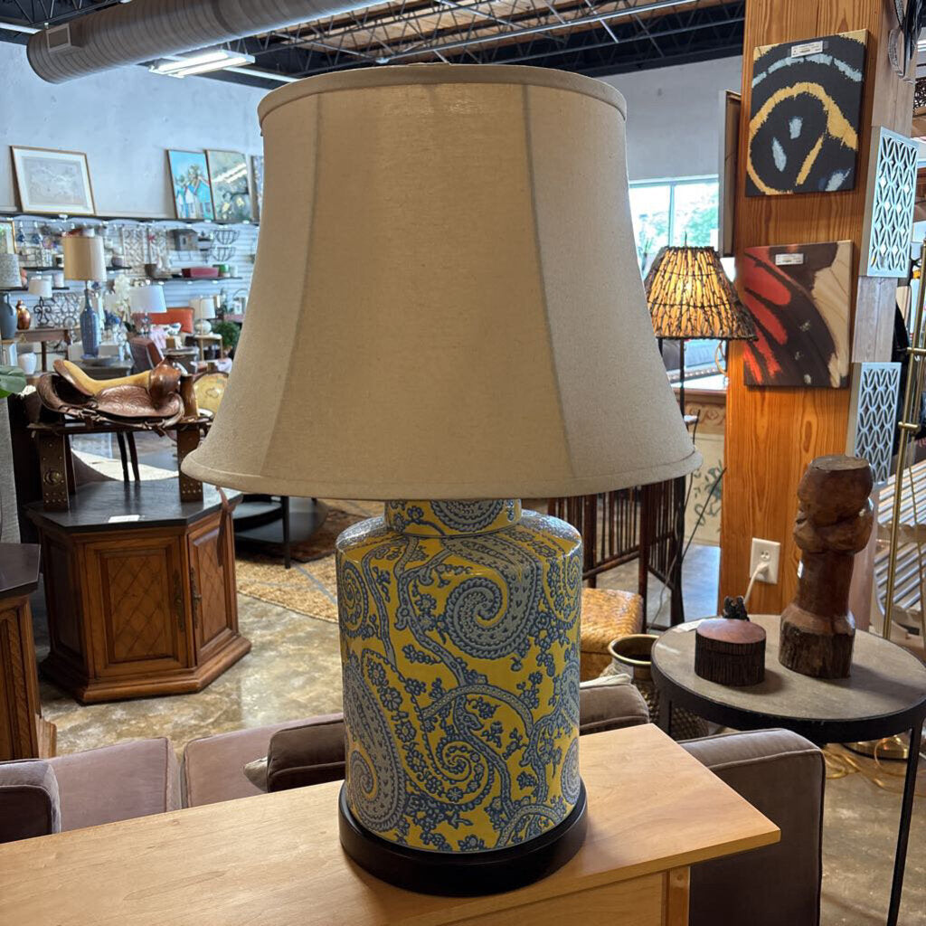 Ceramic Ginger Jar Lamp
