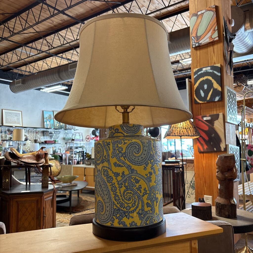 Ceramic Ginger Jar Lamp