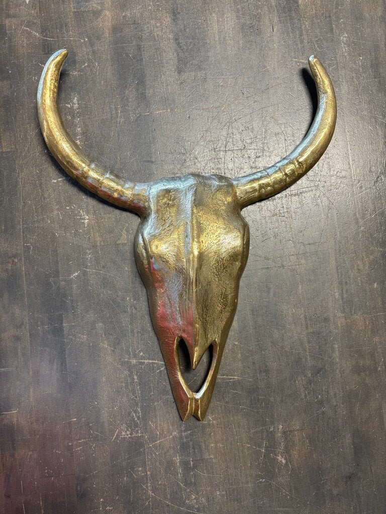 Metal Steer Skull