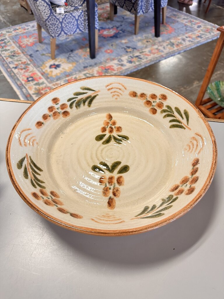 Large Ceramic Italian Bowl
