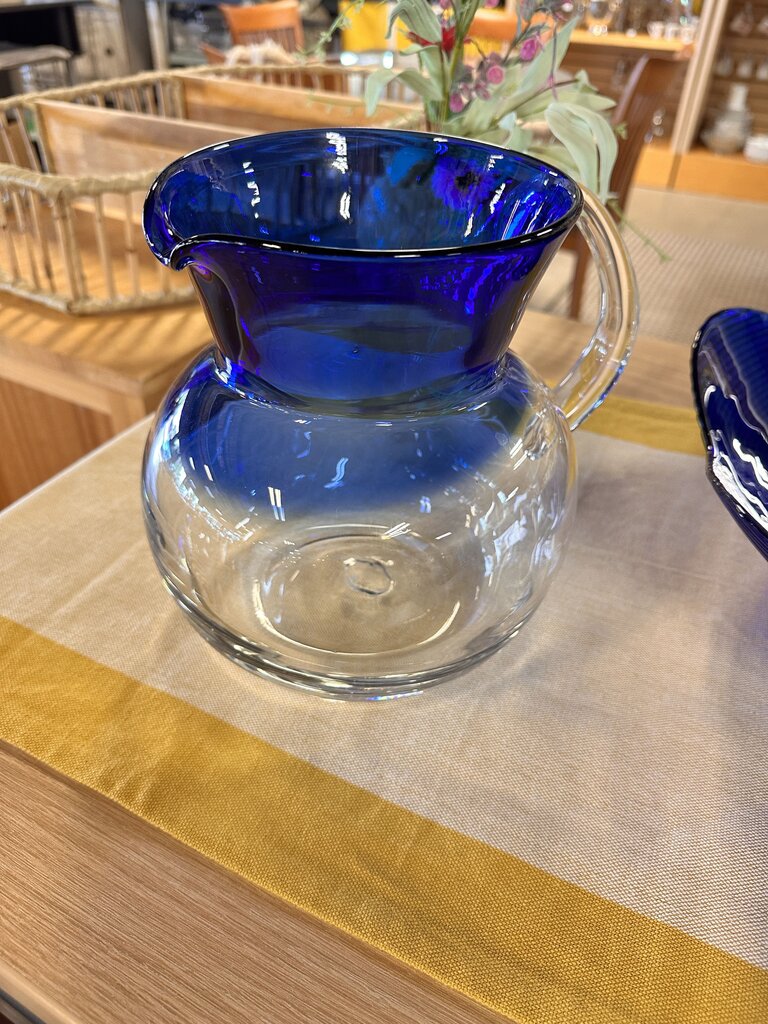 Set 2 Handblown Pitcher & Bowl