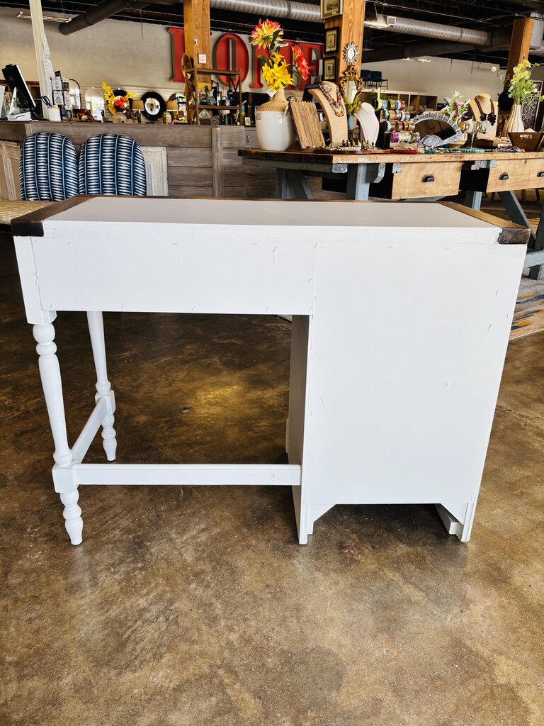 Wood Natural & Painted Desk