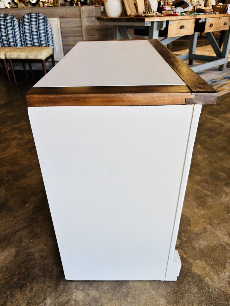 Wood Natural & Painted Desk