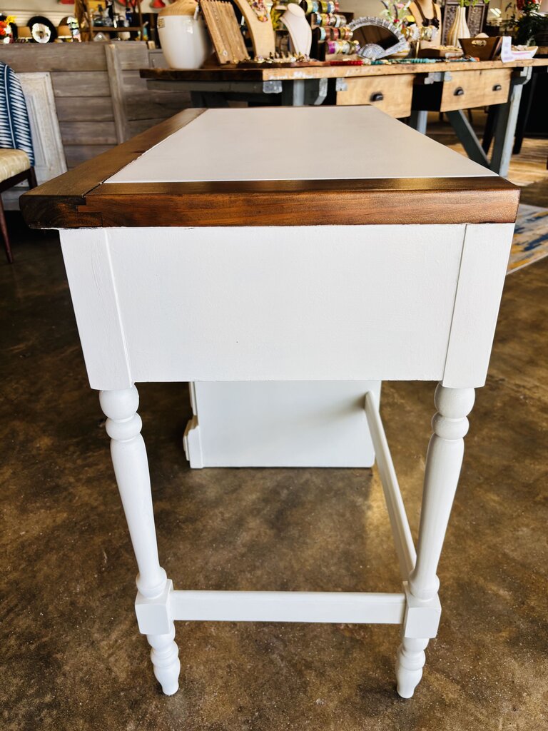 Wood Natural & Painted Desk