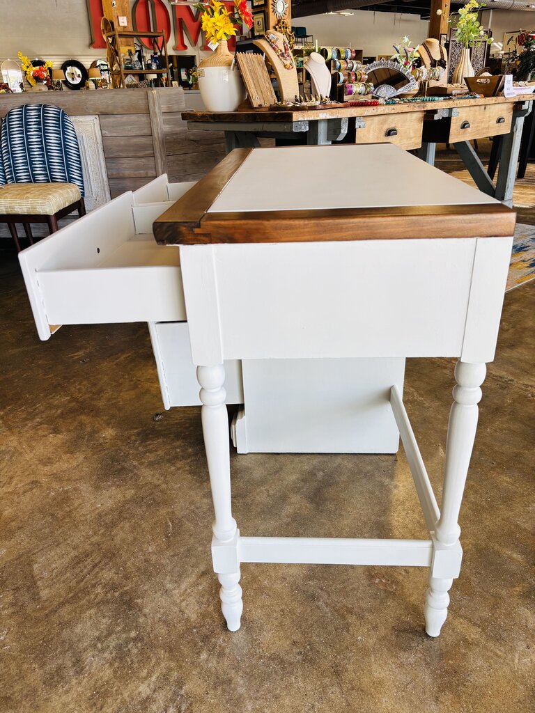 Wood Natural & Painted Desk